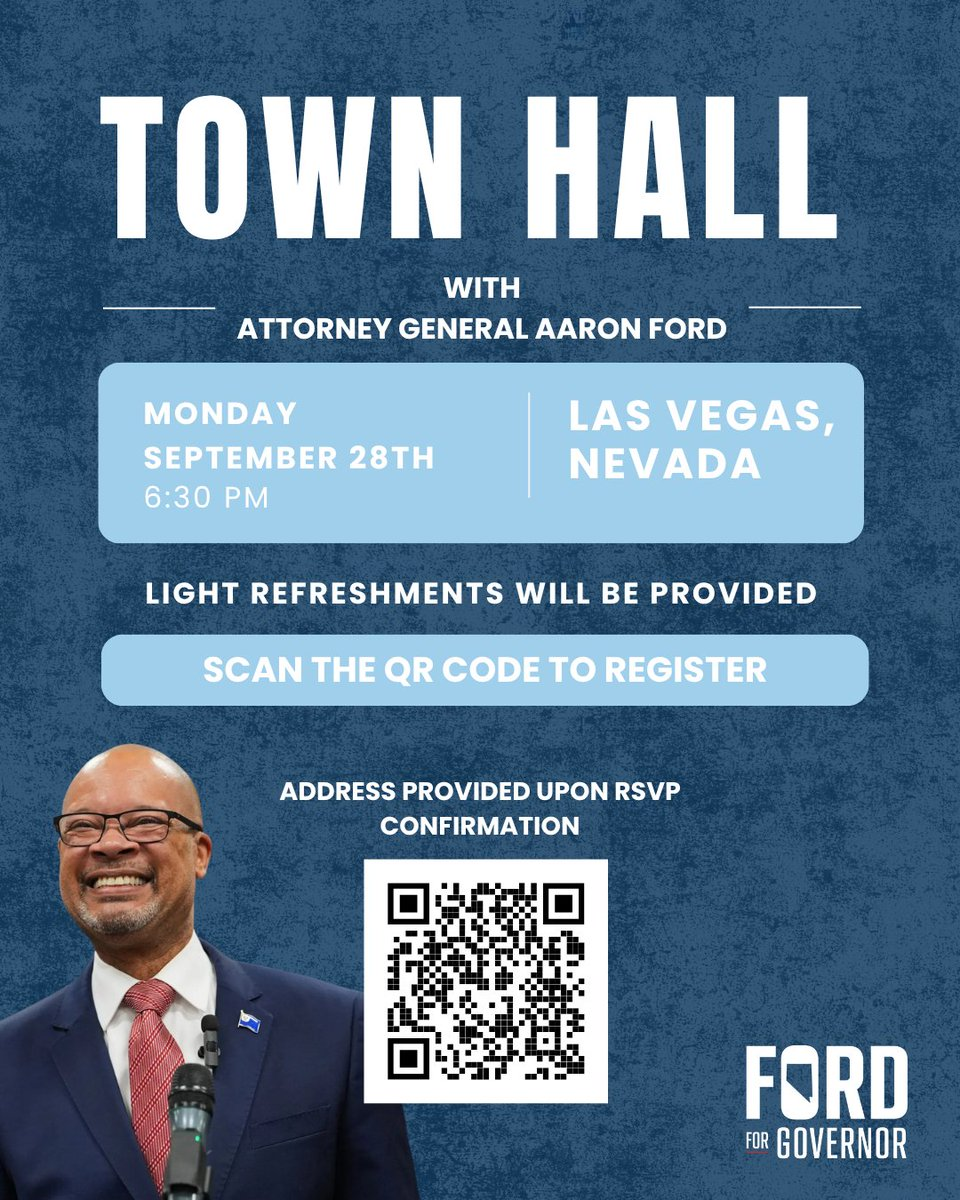 Aaron Ford Town Hall